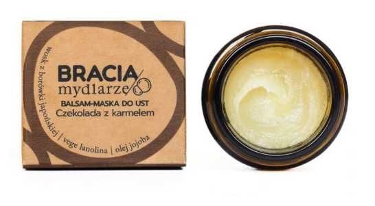 Balsam-maska do ust Czekolada z karmelem 15ml Bracia Mydlarze