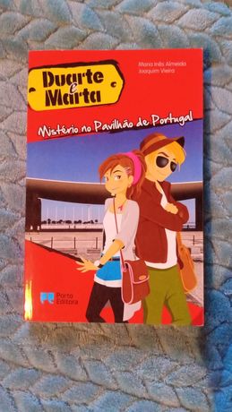 Livro - 'Duarte e Marta: Mistério no Pavilhão de Portugal'