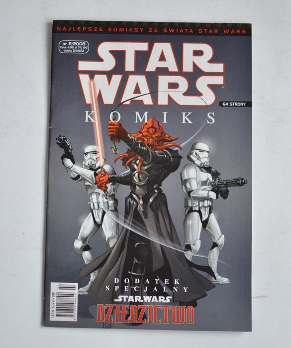 Star Wars komiks 2/2008 Egmont Gwiezdne Wojny
