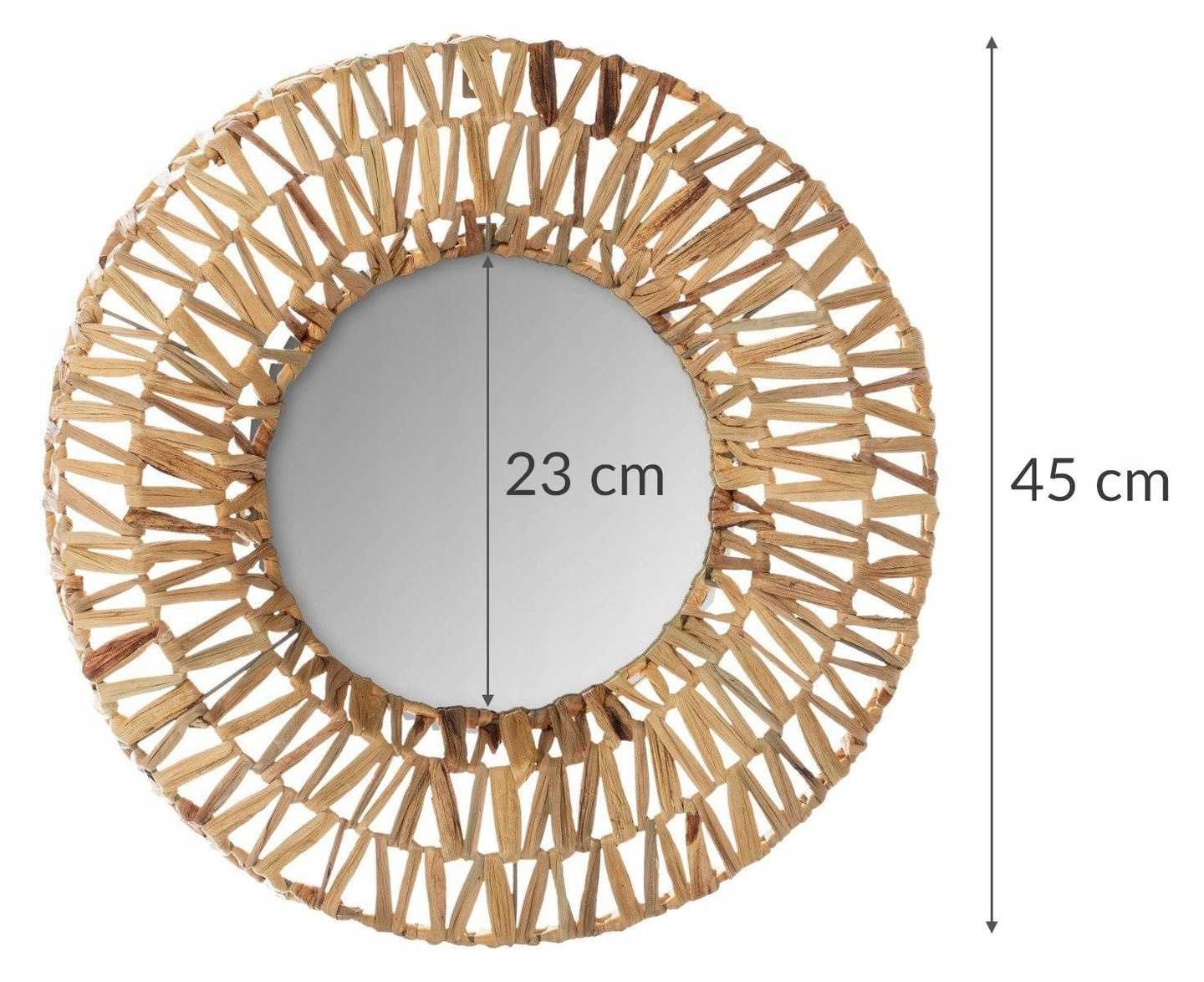 Lustro ścienne  koło 45 x 4 mm