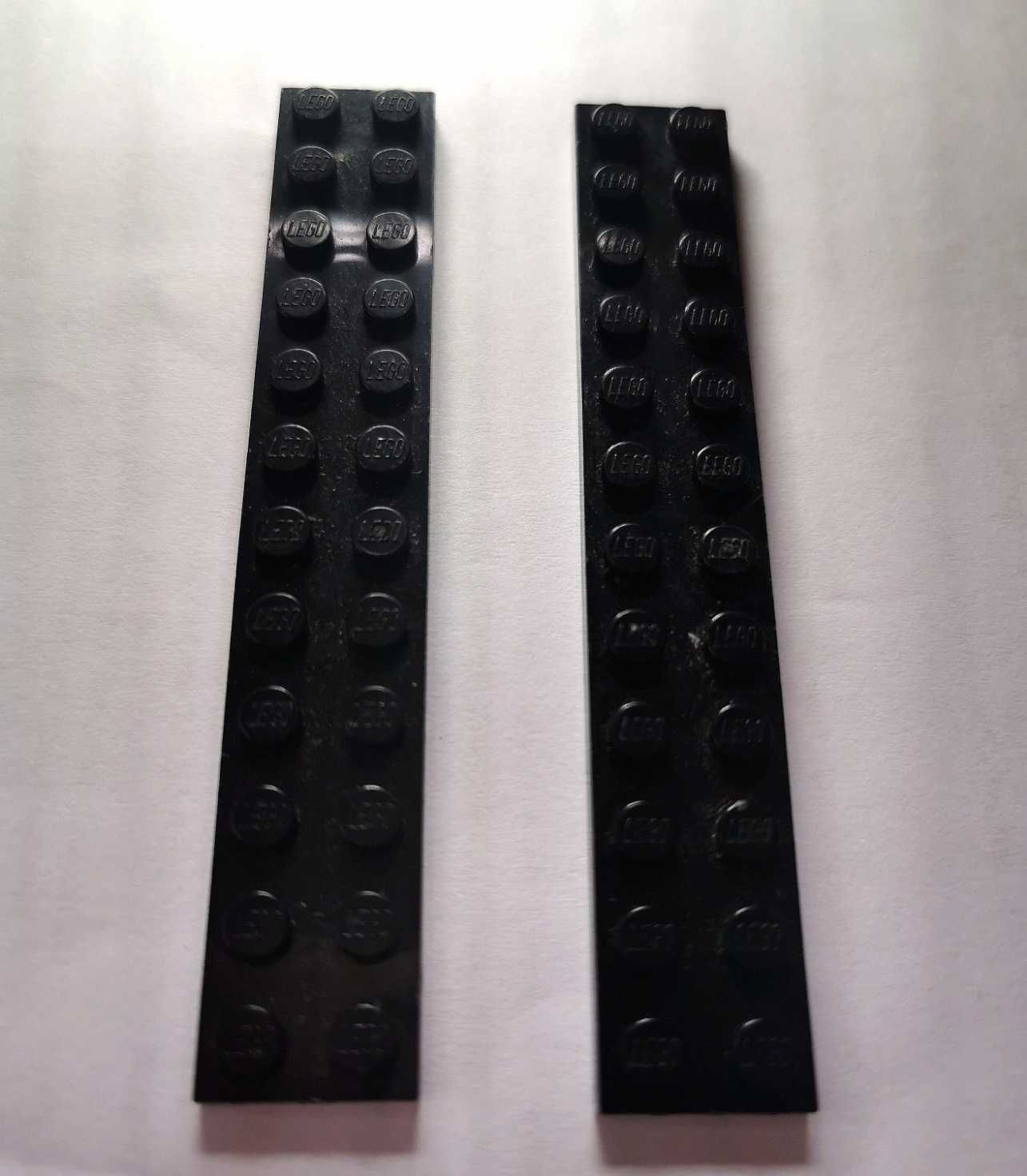 LEGO Płytka Plate 2x12 Czarny Black 2445