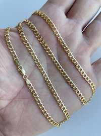 Złoty łańcuszek 585. 10,72 gr. 50 cm. NOWY .