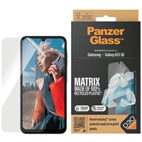 Panzerglass Ultra-Wide Fit Sam A25 5G A256 D3O Screen Protection 7360