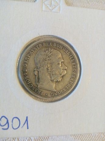 1 korona 1901 austrowęgry
