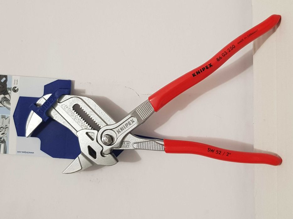 Klucz KNIPEX 250mm szczypce nastawne 86.03.250 Rozwarcie -52mm