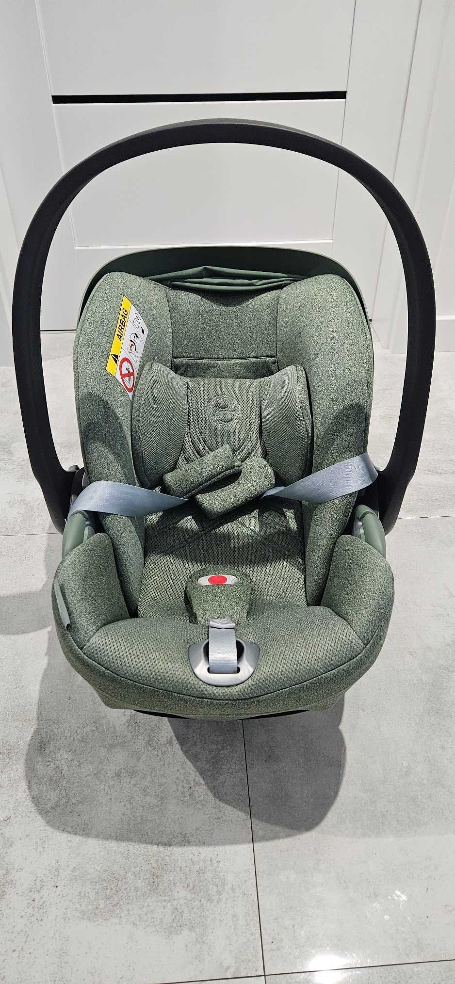 Cybex Cloud T i-Size fotelik dla niemowlaka, baza Isofix Base T, Green