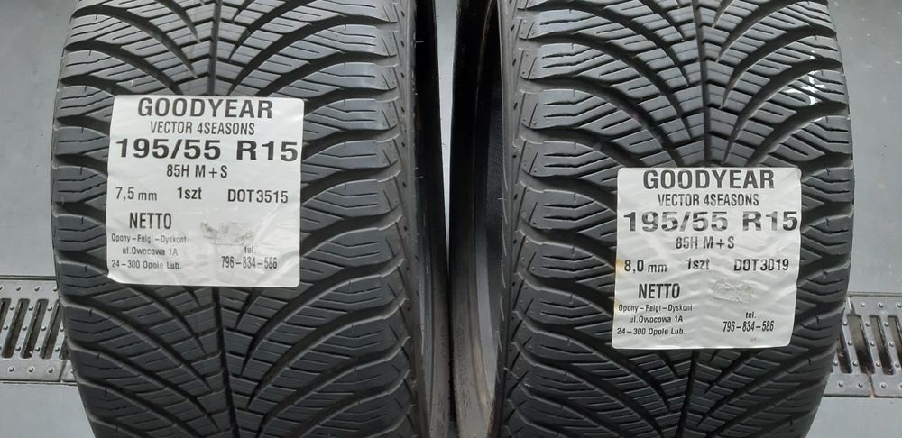 Opony Goodyear 195 55 R15