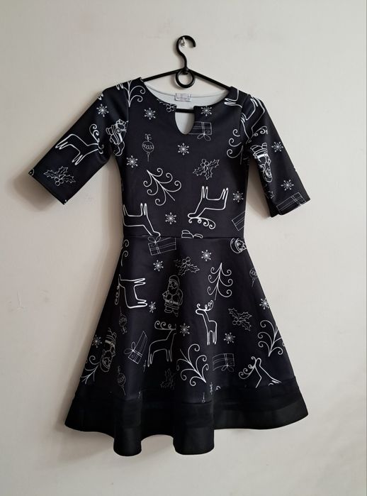 Elegancka sukienka świąteczna  - 38