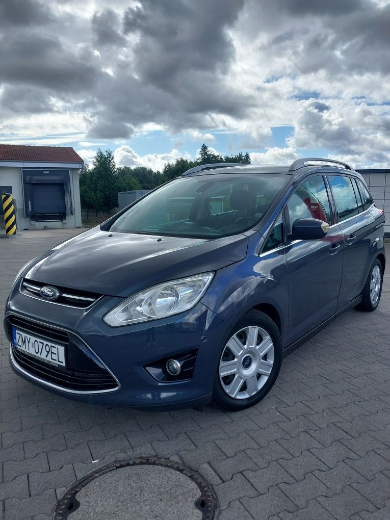 Ford Grand C-Max|2012r|Full Opcja|TITANIUM|Kamera|Radary|Zadbany