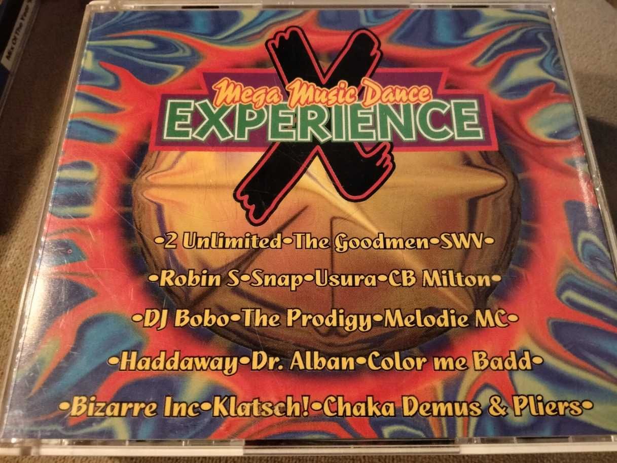 Mega Music Dance Experience  - 2 cd. 2 Unlimited DJ Bobo The Prodigy