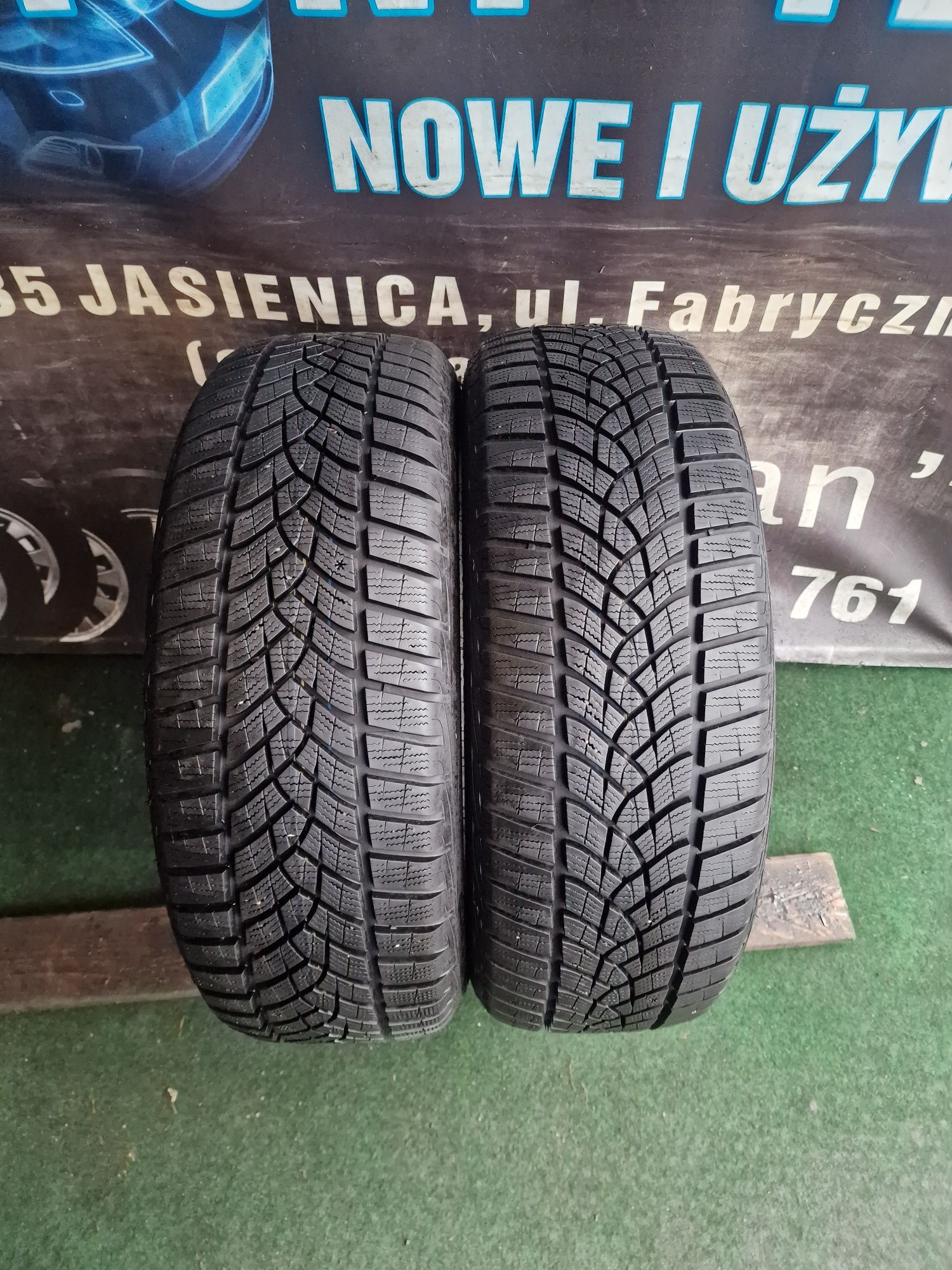 Opony zimowe 205/55/17 Dunlop Ranflat Para 9.4mm jak Nowe