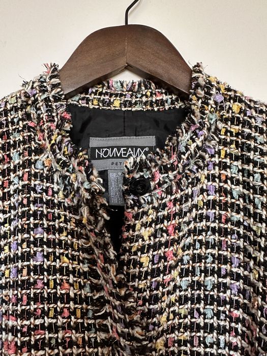 Żakiet tweedowy rozmiar M