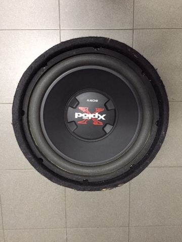 Subwoofer auto sony x-plod