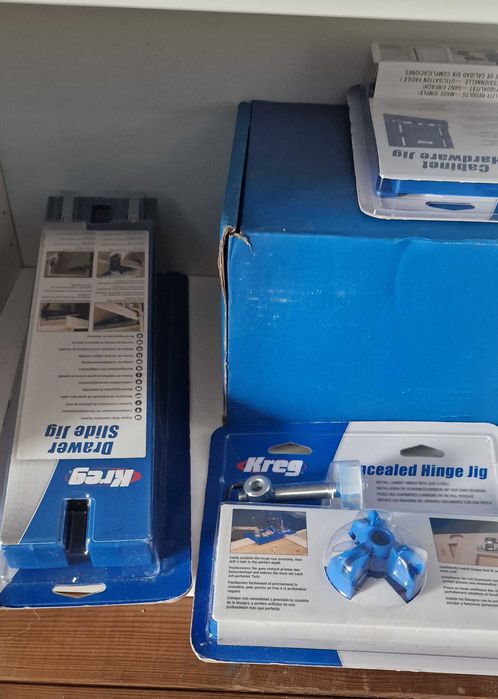 Kreg Pocket Hole Jig 720 PRO +  Acessorios KREG - Conjunto como novo