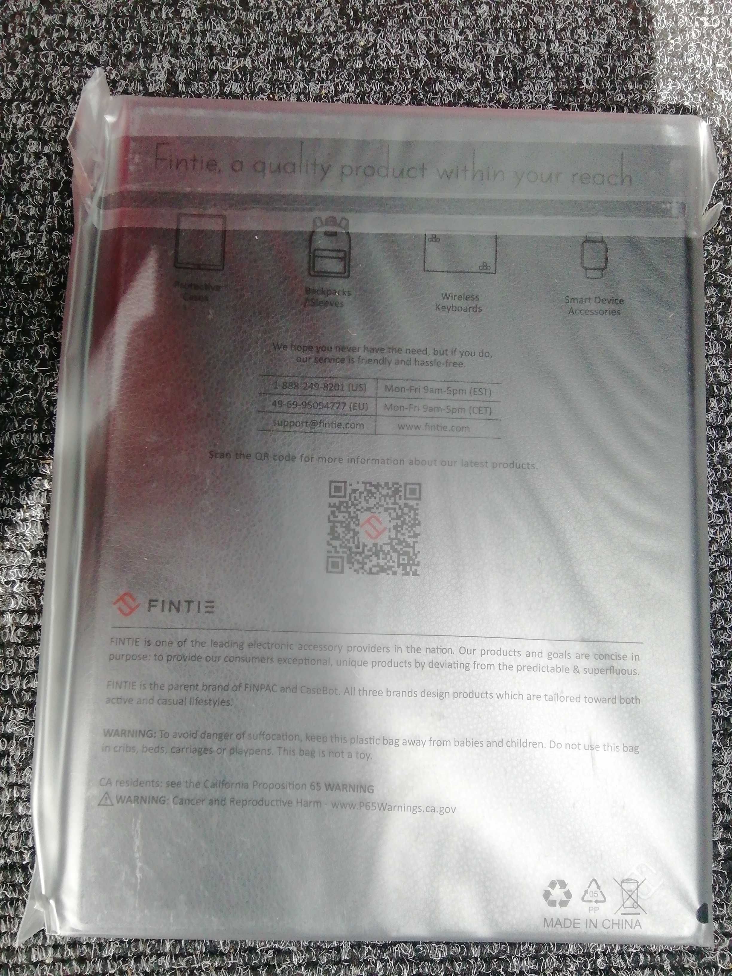 Etui+klawiatura FINTIE do IPada 10.2 NOWA