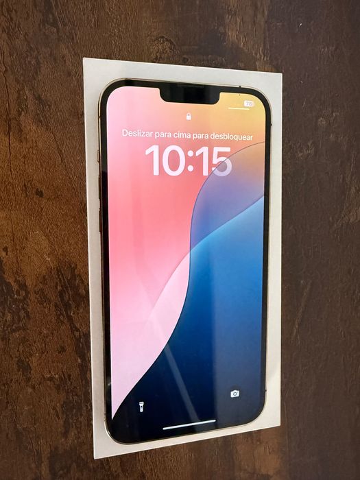 iPhone 13 Pro Max dourado 128gb
