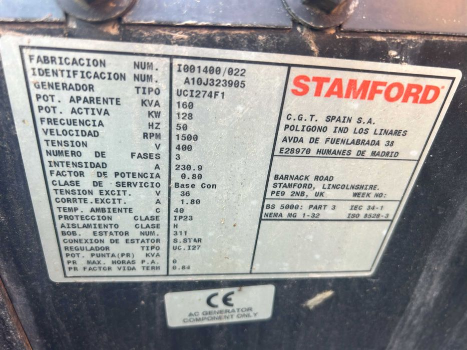 Agregat 150 kVA Himonsa + Laweta