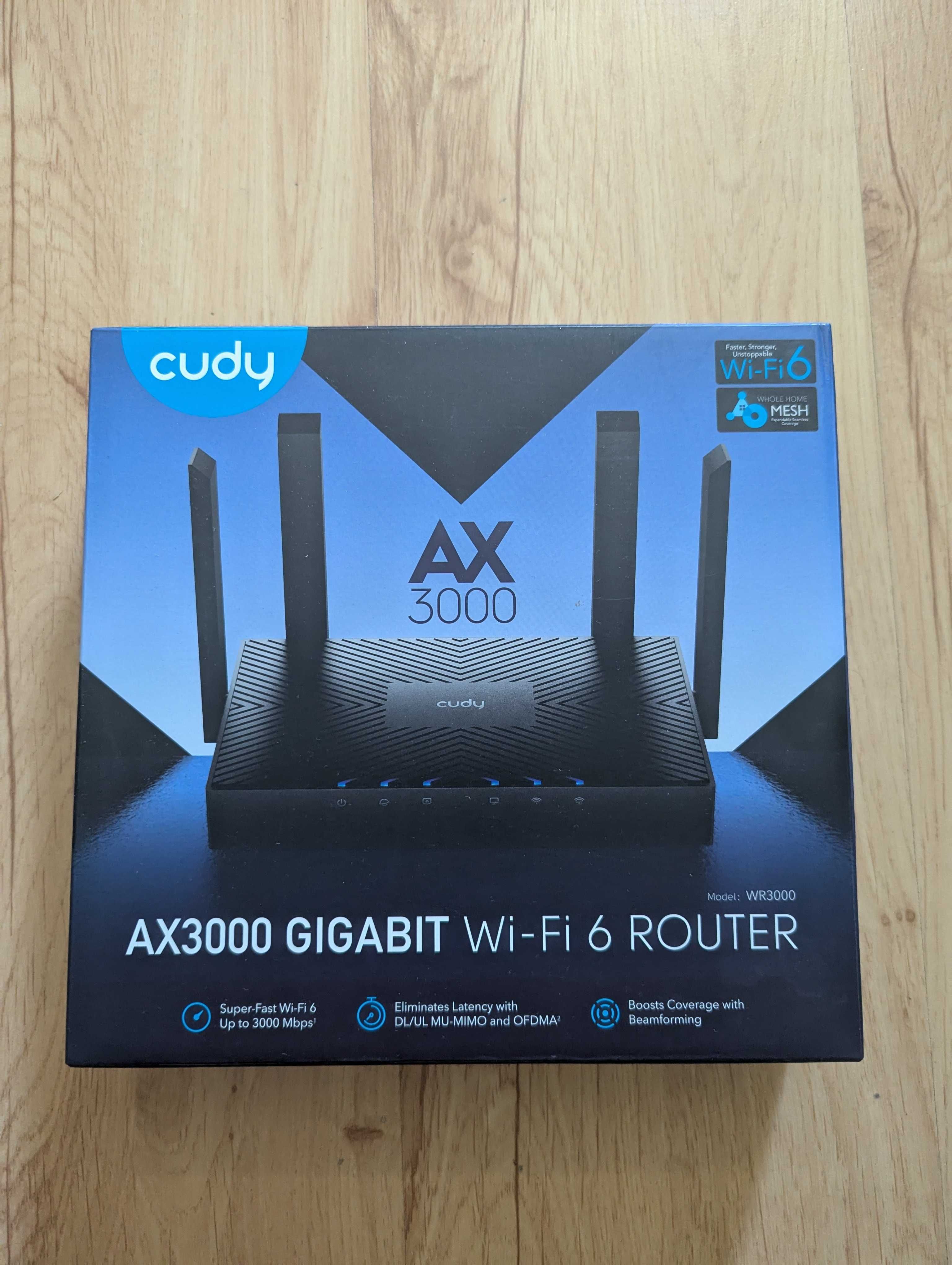 Router Cudy WR3000 Wi-FI 6 (ax)