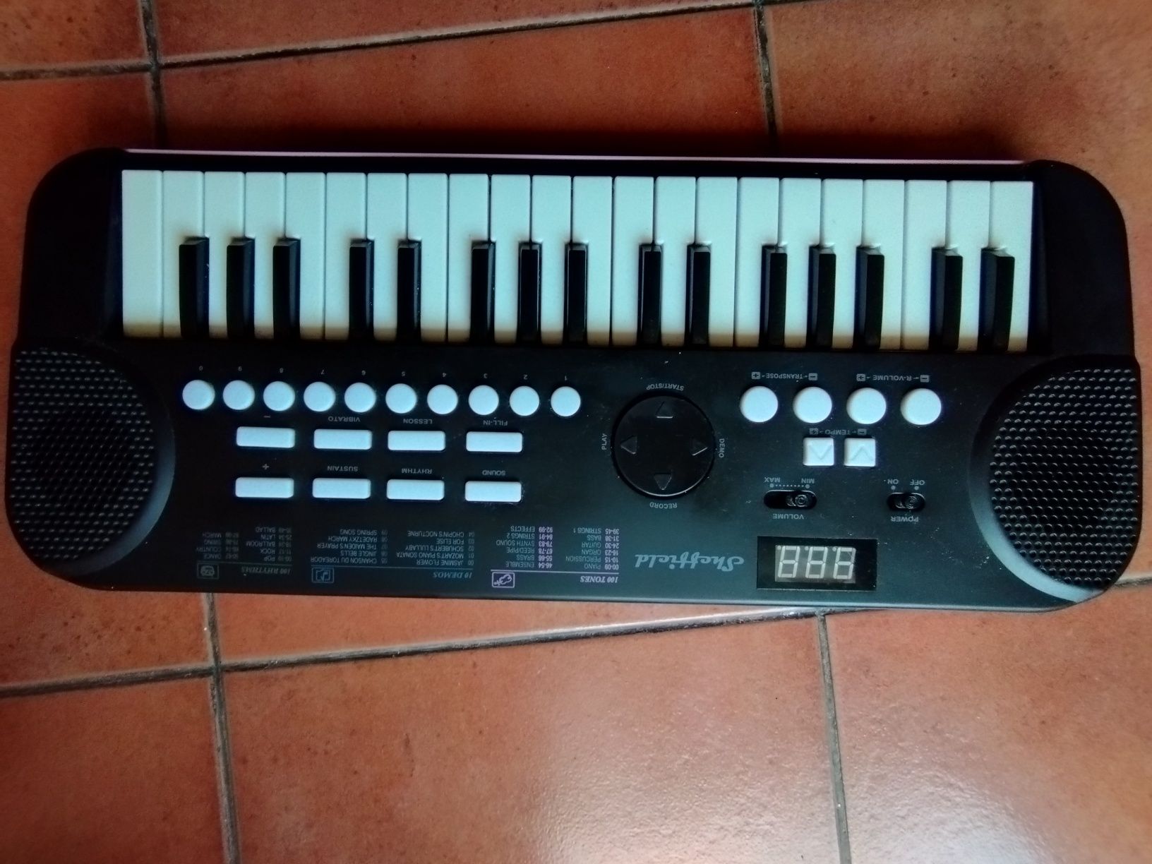 Teclado Sheffield