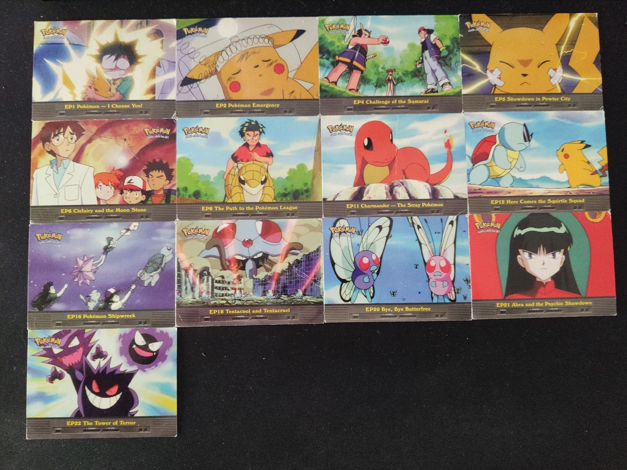 Pokémon tops cards