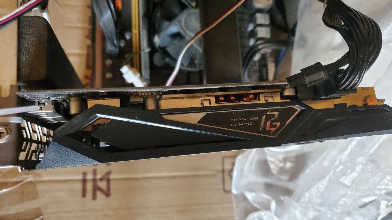 Майнинговая Ферма ASRock RX570 PhantomOC 8GB GDDR5 256bit 6шт  5порт