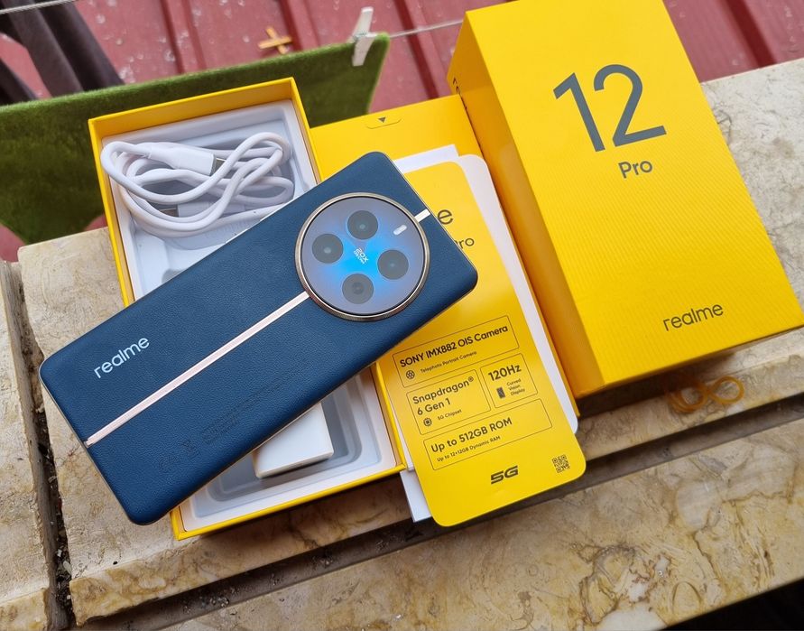 Realme 12 pro como novo 512Gb/12Gb+4