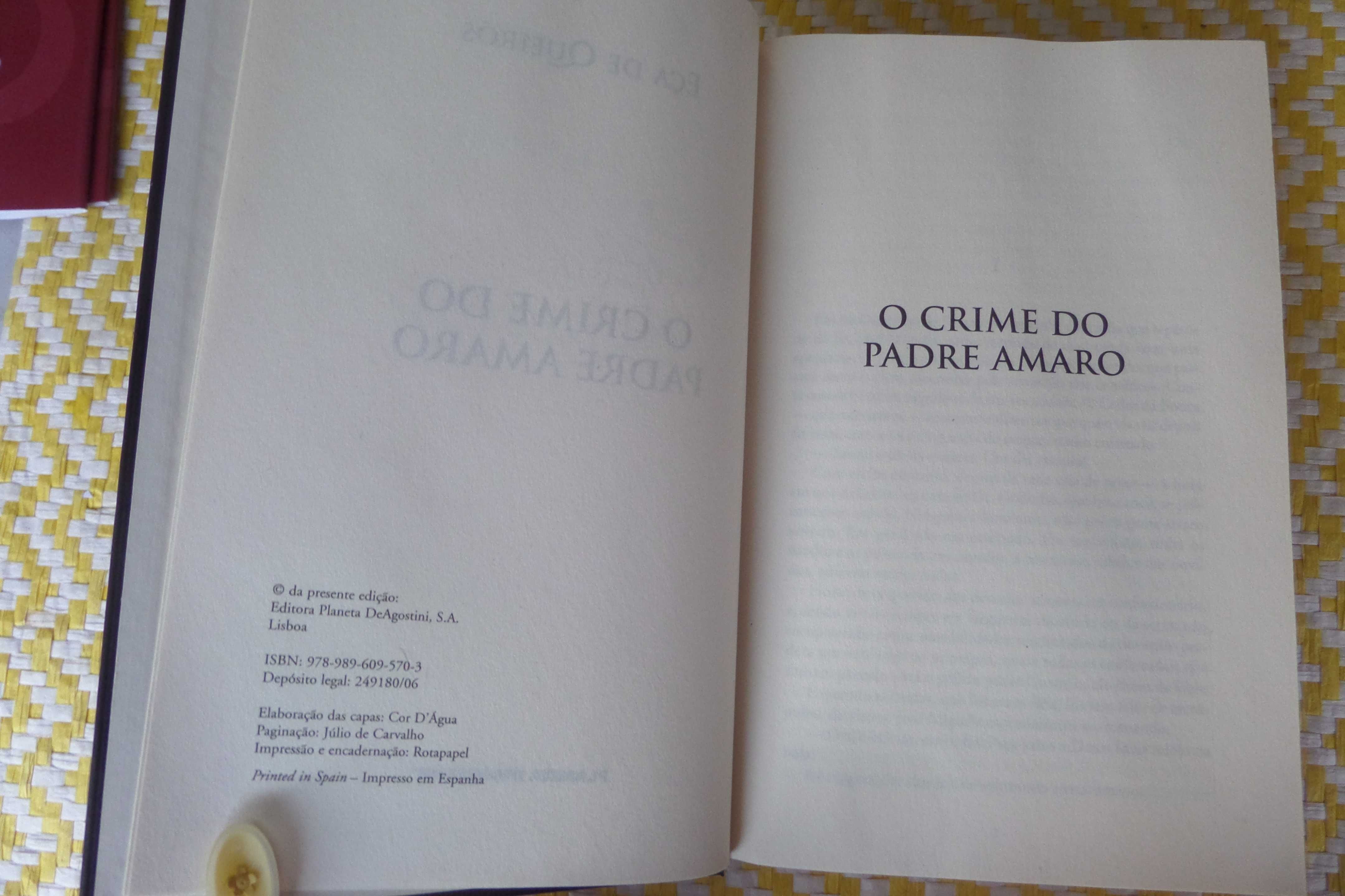 O crime do Padre Amaro – 
Eça de Queirós - CPDR