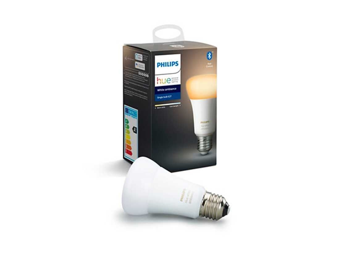 Lâmpada Philips Hue White Ambiance LED E27 9W Bluetooth