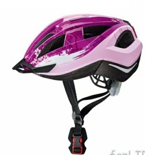 Różowy rower Rowerek Biegowy FirstBIKE STREET PINK, kask gratis