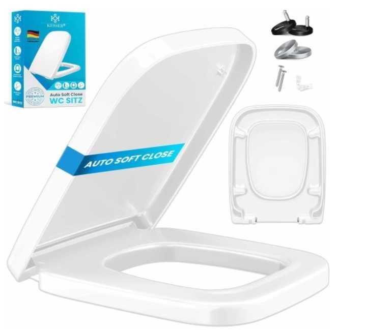 Deska sedesowa KESSER K-WC-1538E biały duroplast