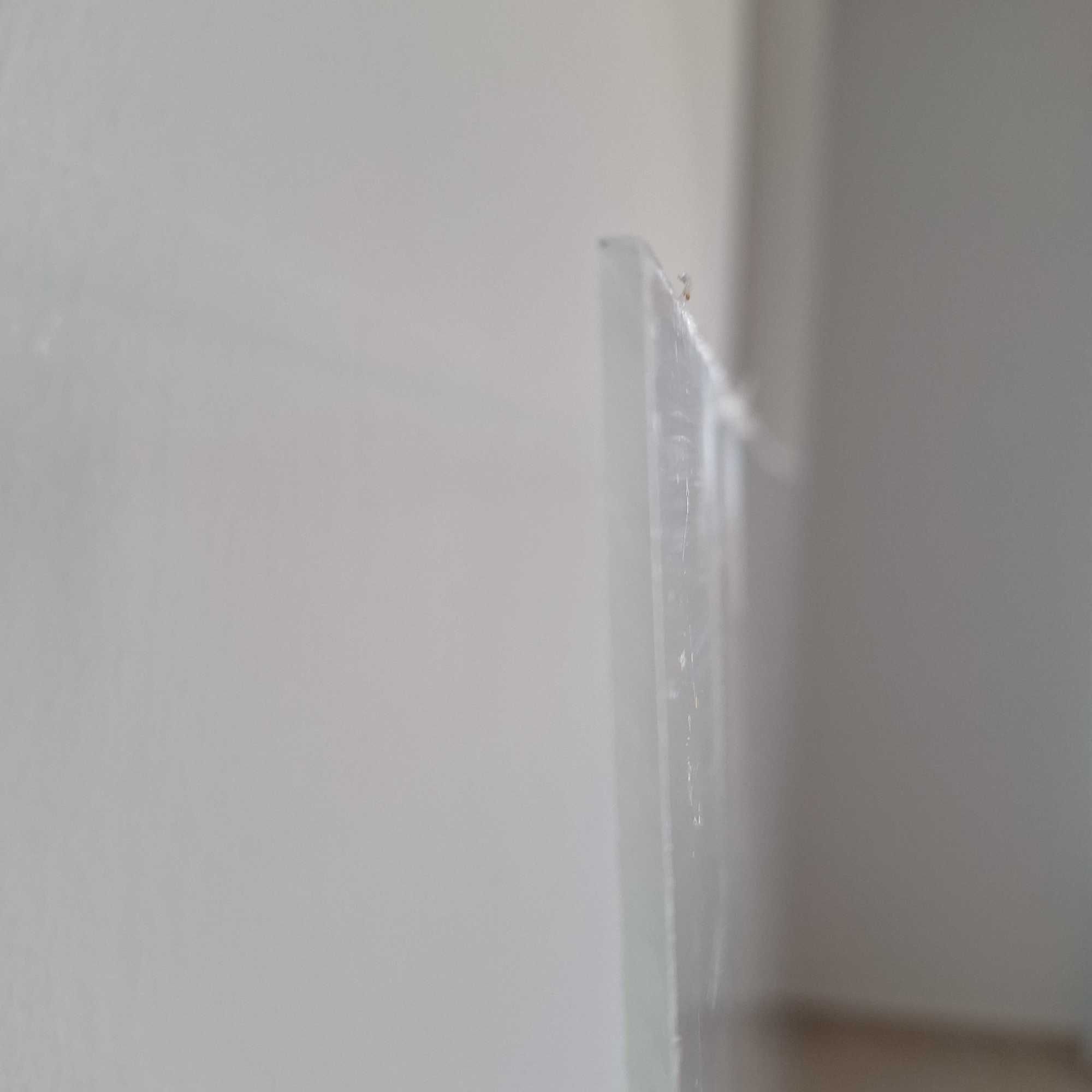 Placa Acrílica Transparente 2,20m X1,30m como nova