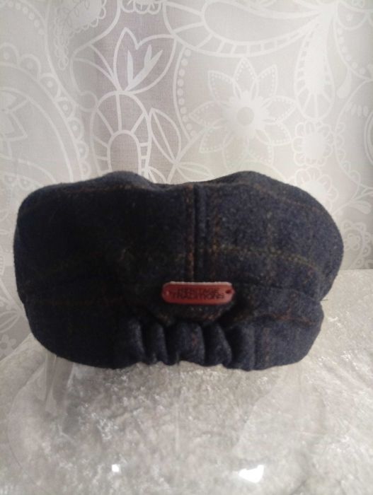 Heritage Traditions kaszkiet wełniany w kratę