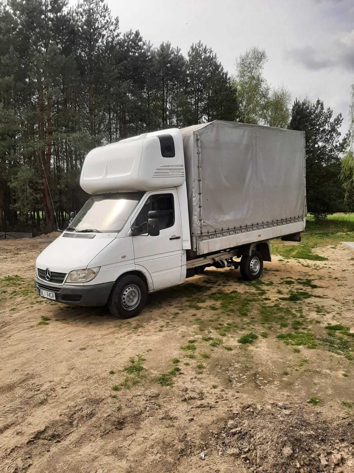 Mercedes Sprinter plandeka