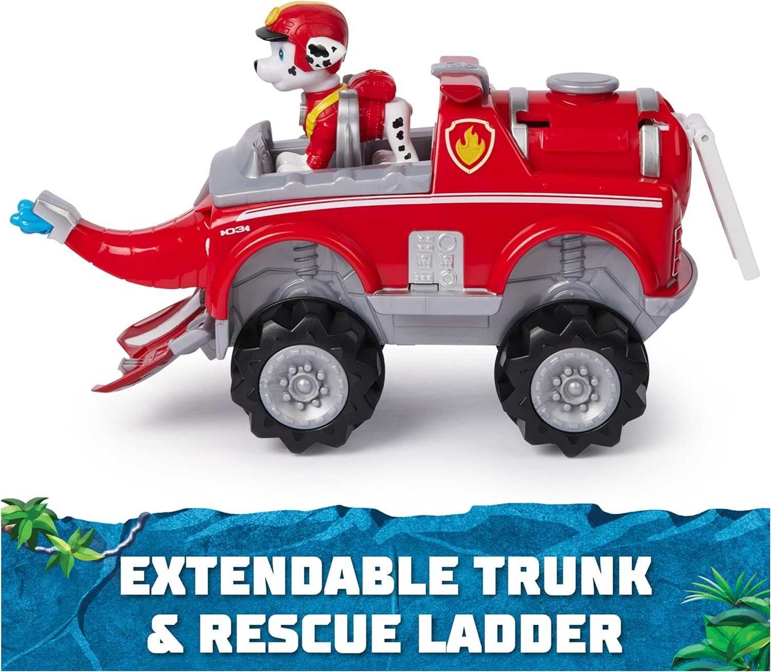 Щенячий патруль у джунглях Машина слон та фігурка Маршала Paw Patrol