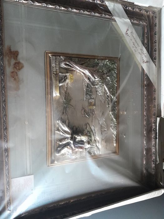 Quadros em prata de lei