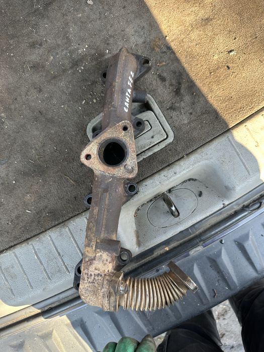 Выпускной колектор турбины хюндай santafe 2