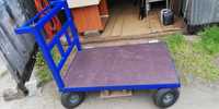 Wózek transportowy magazynowy platformowy 125x80 cm /  700 kg