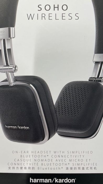 Słuchawki HARMAN KARDON SOHO NFC Bluetooth Czarne