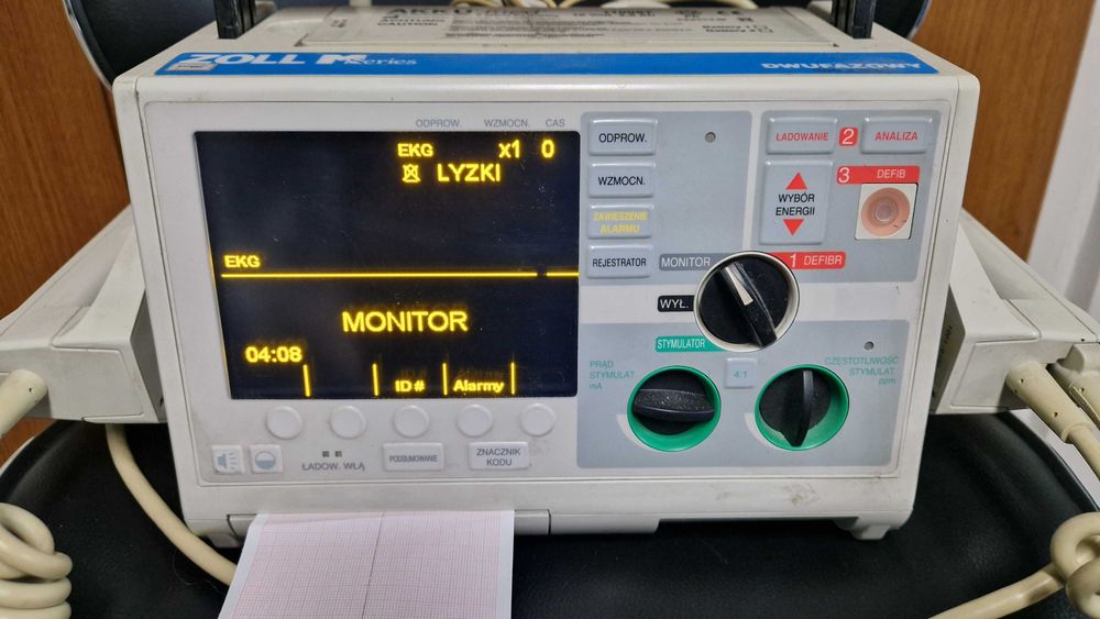 Defibrylator M-Series dwufazowy 200 J MAX po przeglądzie technicznym