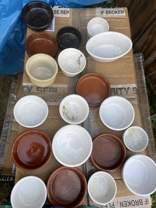 18 ceramiczne formy do pieczenia cena za calosc