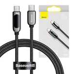 Kabel Usb-C Do Usb-C Baseus Display, Power Delivery, 100W, 1M (Czarny)