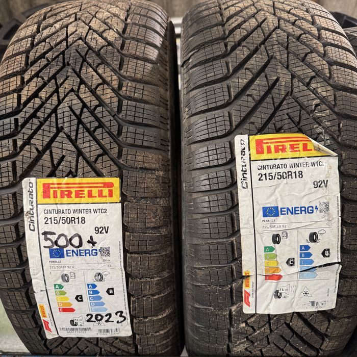 2x 215/50r18 Pirelli Cinturato Winter 2 NOWE