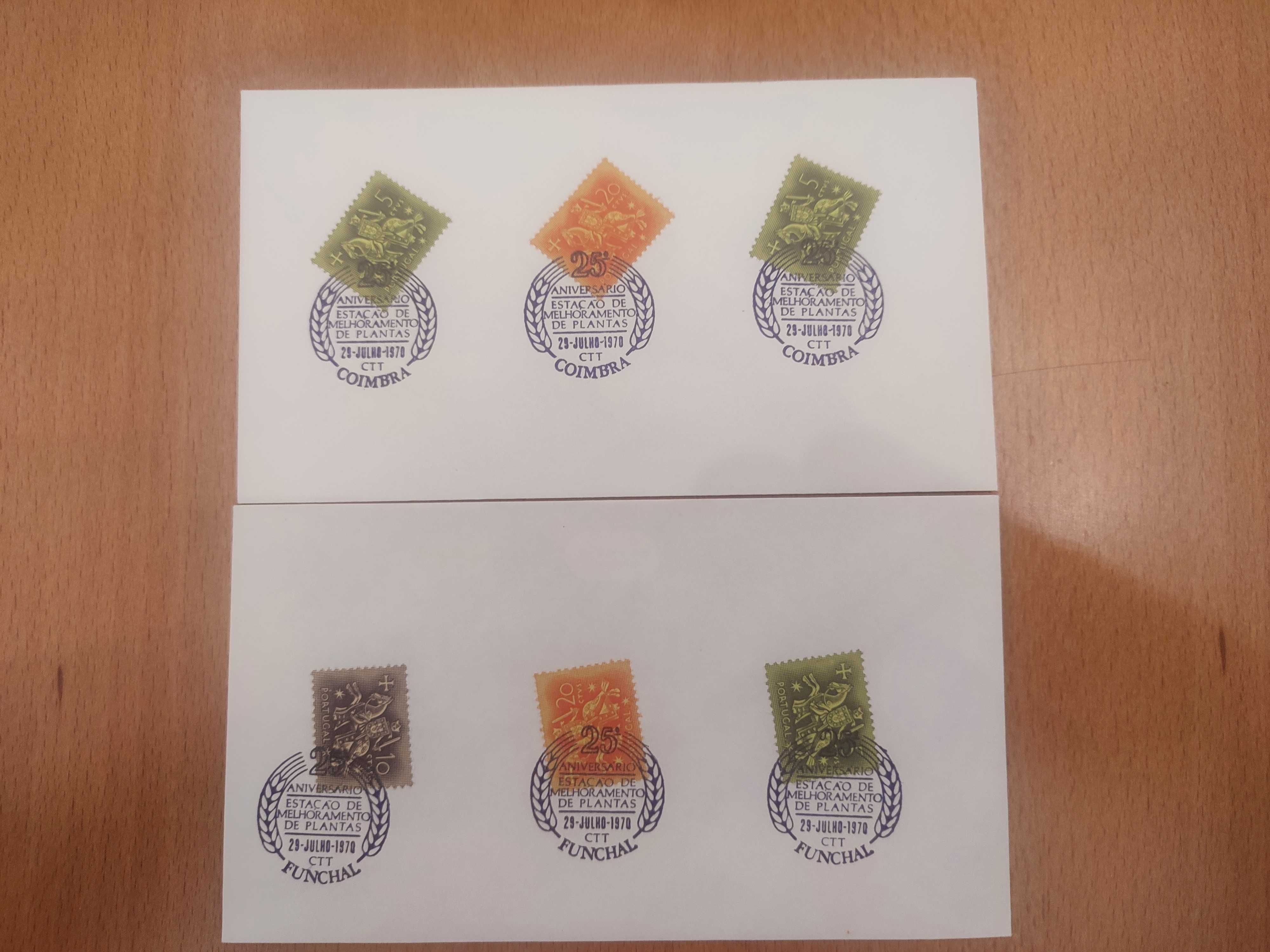 Selos muito antigos diversas coleções