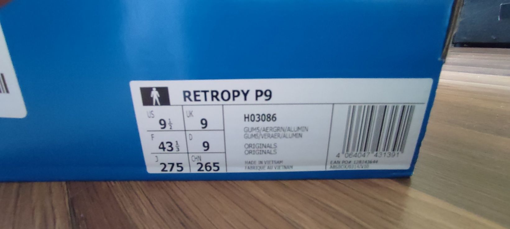 Adidas retropy p9 zx original