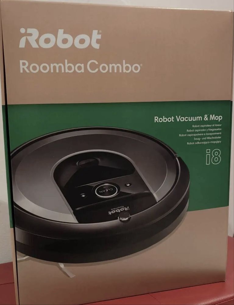 Aspirador irobot roomba combo i8