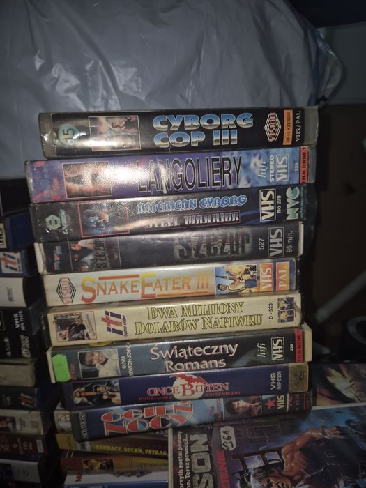 Kasety vhs okazja