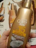 Avon Care Sun Olejek przyspieszający opalanie SPF15