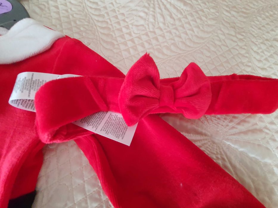 vestidos de natal 6-9 , 9-12 e 12-18