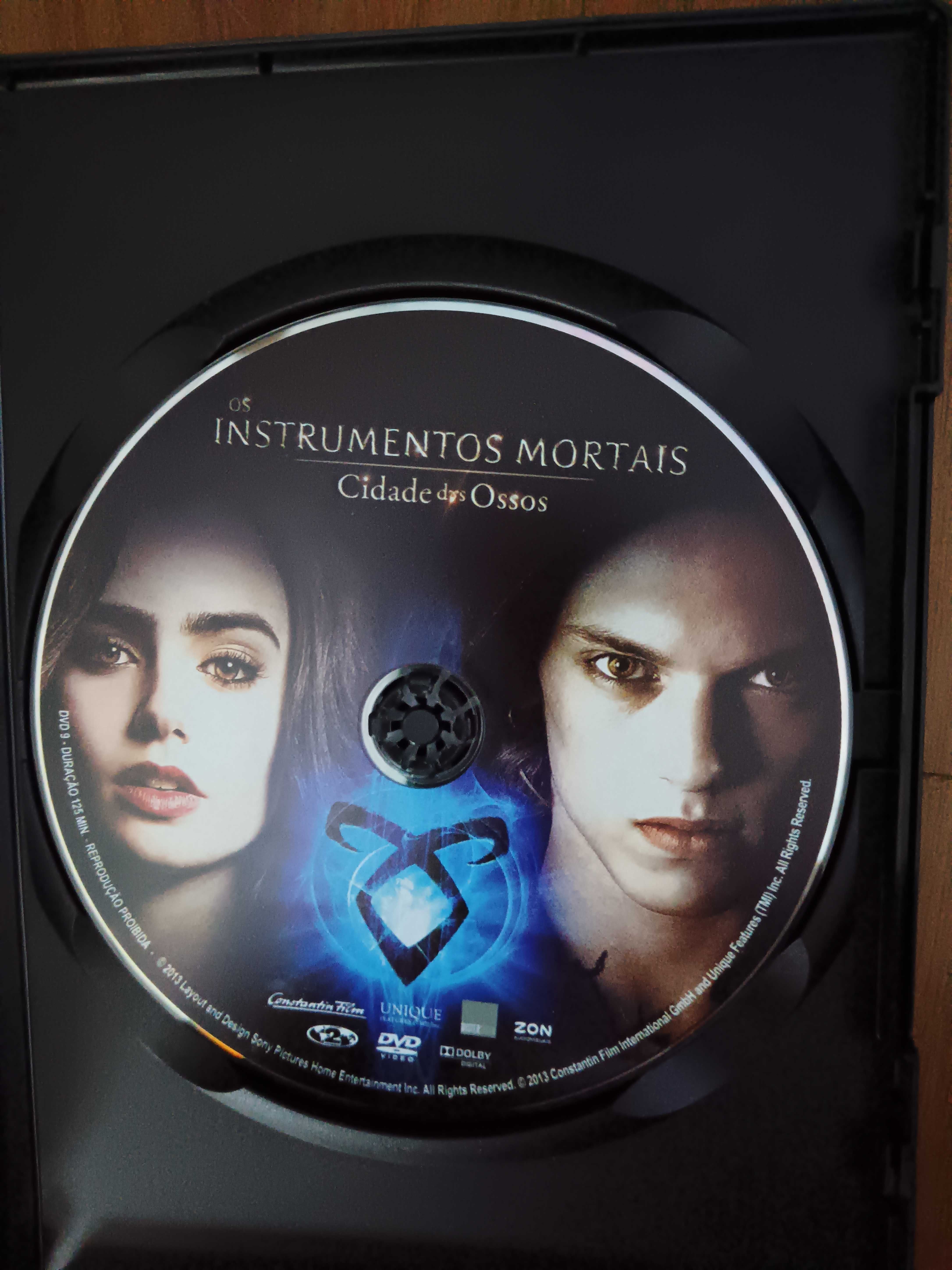filme dvd original - os instrumentos mortais a cidade dos ossos