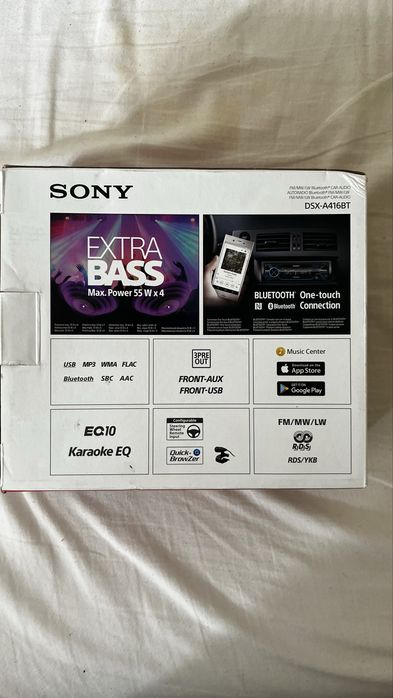 Sony DSX-A416BT – Rádio Automotivo Bluetooth